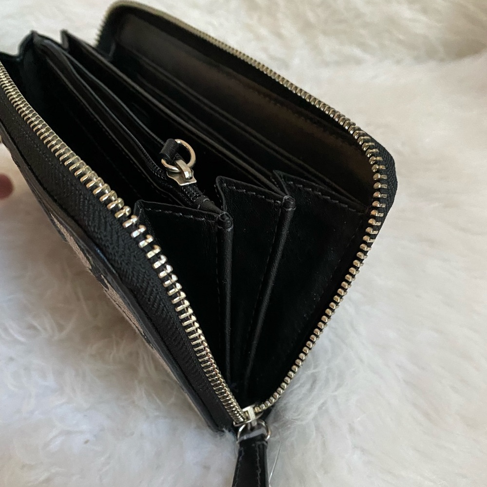 NWT Coach Madison Op Shant Accordian Zipper Wallet 45411 - Picture 11 of 13